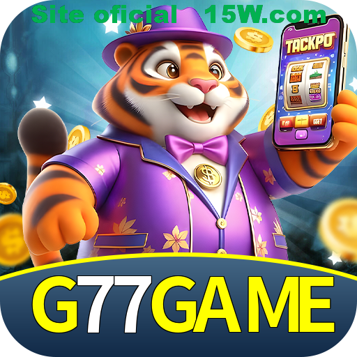 Imagem promocional da G77GAME mostrando a plataforma e suas vantagens